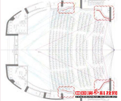 設(shè)計閩南大戲院觀眾廳的聲學(xué)效果圖