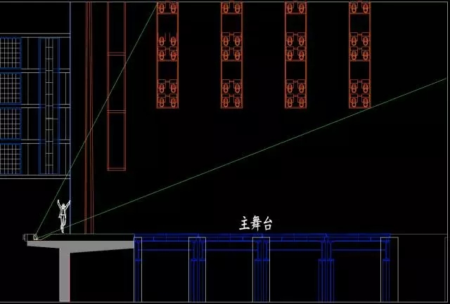 舞臺(tái)燈光精準(zhǔn)定位設(shè)計(jì)與分析效果圖